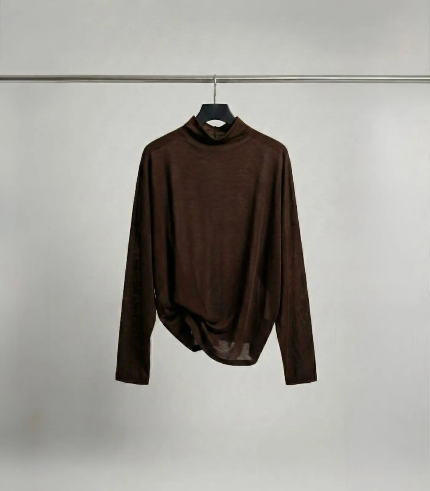 oversize bluz kahve Oversize Bluz Kahve - Görsel 1